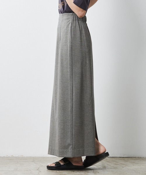 CHIC STYLE（シックスタイル）の「 カットソーマキシタイトスカート ＜大きいサイズ有＞シックスタイル（スカート・レディース・ブラック/グレー・5L/4L/LL/L/M/3L）」の16枚目の写真