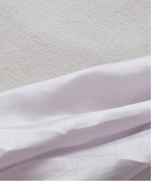 RANDA(ランダ)の「ボリュームスリーブカットプルオーバー(Tシャツ/カットソー・レディース・ブラック/ホワイト/パープル・FREE)」の4枚目の写真