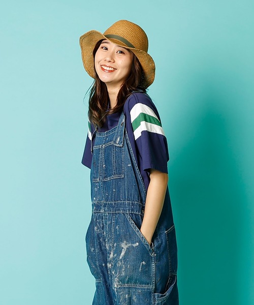 WALLA WALLA SPORT（ワラワラスポーツ）の「SHOULDER INSERT TEE / ショルダーインサート ティー（Tシャツ/カットソー・レディース・レッド/ブラウン/グリーン/ネイビー・MEDIUM/LARGE/X-LARGE/XX-LARGE/SMALL）」の13枚目の写真