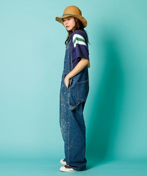 WALLA WALLA SPORT（ワラワラスポーツ）の「SHOULDER INSERT TEE / ショルダーインサート ティー（Tシャツ/カットソー・レディース・レッド/ブラウン/グリーン/ネイビー・MEDIUM/LARGE/X-LARGE/XX-LARGE/SMALL）」の16枚目の写真