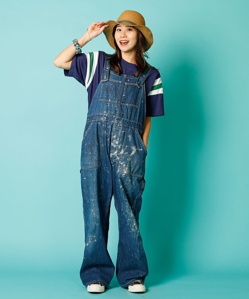 WALLA WALLA SPORT（ワラワラスポーツ）の「SHOULDER INSERT TEE / ショルダーインサート ティー（Tシャツ/カットソー・レディース・レッド/ブラウン/グリーン/ネイビー・MEDIUM/LARGE/X-LARGE/XX-LARGE/SMALL）」の15枚目の写真
