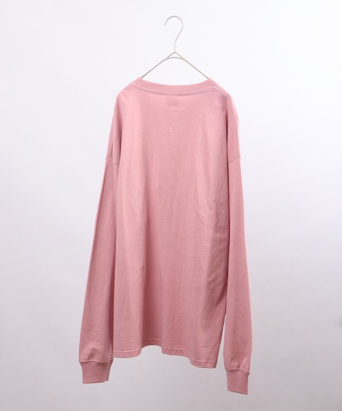 spiritoso(スピリトーゾ)の「spiritoso フルーツブリント長袖Tシャツ(Tシャツ/カットソー・レディース・オフホワイト/サーモンピンク・F)」の16枚目の写真