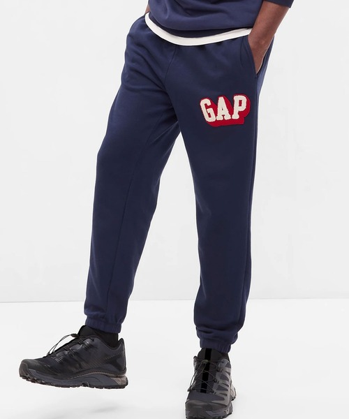 GAP（ギャップ）の「Gapアーチロゴ ジョガーパンツ(ユニセックス)（スウェットパンツ・メンズ・ネイビー/ホワイト系その他/ブラック/その他・L/S/XL/XS/M）」の4枚目の写真
