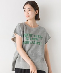 OMNES | 裏毛フレンチスリーブプルオーバー(Tシャツ/カットソー)