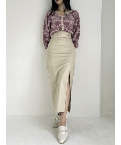 dazzlin（ダズリン）の「フラワーシャギーカーデトップス（カーディガン/ボレロ・レディース・ピンク/ブルー/アイボリー・FREE）」の22枚目の写真