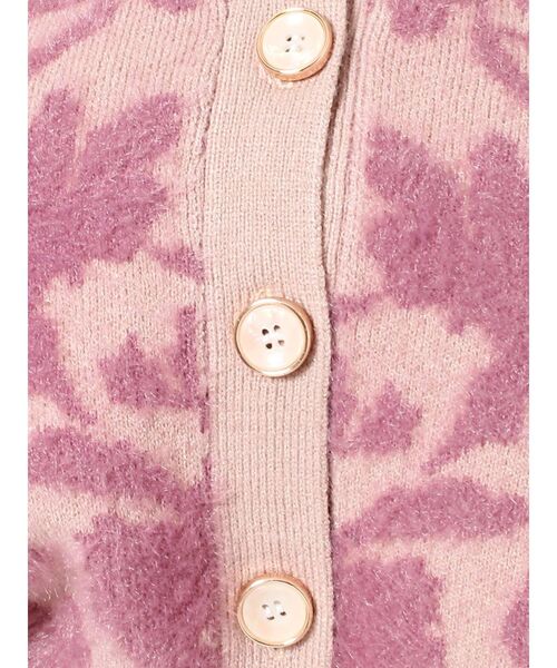 dazzlin（ダズリン）の「フラワーシャギーカーデトップス（カーディガン/ボレロ・レディース・ピンク/ブルー/アイボリー・FREE）」の16枚目の写真