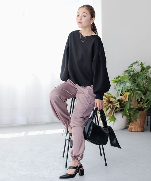 mysty woman（ミスティウーマン）の「ねじりストラップシューズ 974459（パンプス・レディース・オフホワイト/ブラック・MEDIUM/LARGE）」の9枚目の写真