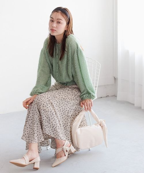 mysty woman（ミスティウーマン）の「ねじりストラップシューズ 974459（パンプス・レディース・オフホワイト/ブラック・MEDIUM/LARGE）」の20枚目の写真