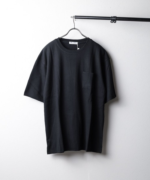 INNOCENT(イノセント)の「『サーマル』 半袖ビッグTシャツ(Tシャツ/カットソー・レディース・ブラック/ホワイト/グレー/ラベンダー・M/L)」の1枚目の写真
