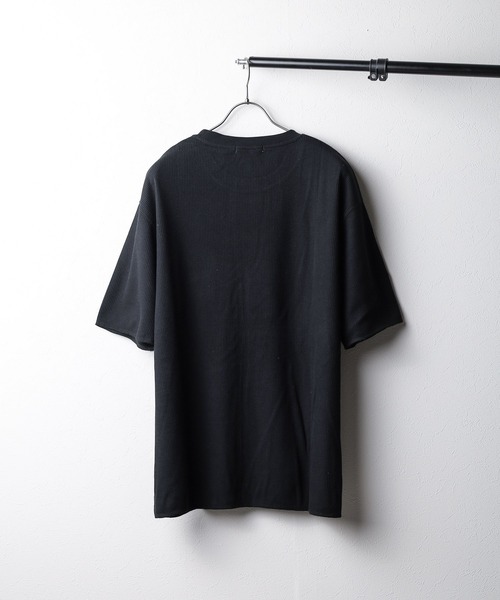 INNOCENT(イノセント)の「『サーマル』 半袖ビッグTシャツ(Tシャツ/カットソー・レディース・ブラック/ホワイト/グレー/ラベンダー・M/L)」の8枚目の写真