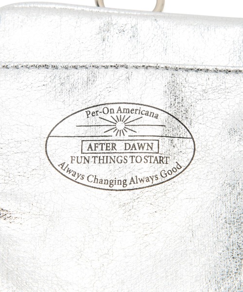 AMERICANA（アメリカーナ）の「【Americana for SALON】別注バッグ＆ポーチセット ブラック/メタリック（トートバッグ・レディース・ブラック/シルバー・FREE）」の19枚目の写真