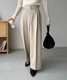 CAPRICIEUX LE'MAGE | ベルト付ワイドパンツ(その他パンツ)