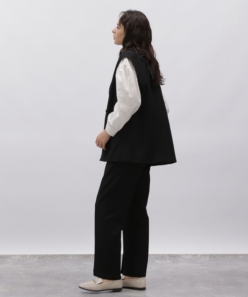 LAKOLE(ラコレ)の「ダブルブレストジレ / 972289(ベスト・レディース・ブラック/モカ/ベージュ・SMALL/MEDIUM)」の5枚目の写真