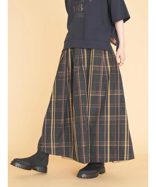 AMERICAN HOLIC（アメリカンホリック）の「チェックリバーシブルチュールスカート（スカート・レディース・チェック/ブルー系その他5・M/L）」の10枚目の写真