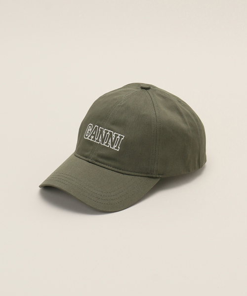 ガニー　キャップ　カーキ U by SPICK&SPAN（ユーバイスピックアンドスパン）の「【GANNI