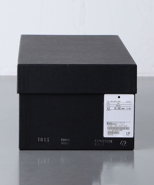 MAURO de BARI（マウロディバリ）の「【別注】＜MAURO de BARI＞ スエード 2ストラップ サンダル（サンダル・メンズ・ブラック・42/43）」の11枚目の写真