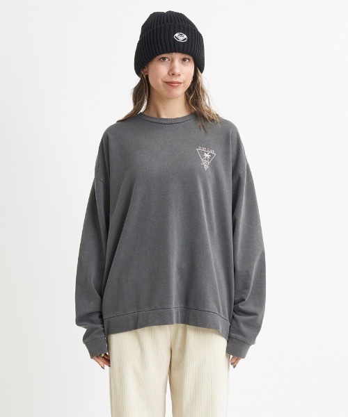 ROXY(ロキシー)の「ROXY SURF CLUB/ロキシーミニ裏毛バックプリントロングスリーブカットソー(Tシャツ/カットソー・レディース・ナチュラル/ブラック/ホワイト/ネイビー・LARGE/MEDIUM/SMALL)」の10枚目の写真