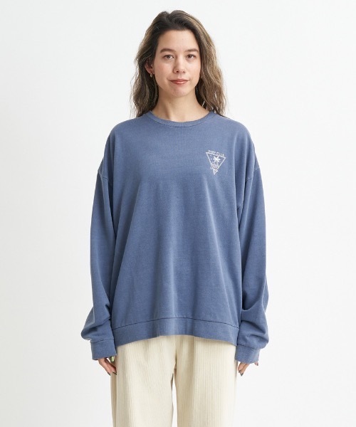 ROXY(ロキシー)の「ROXY SURF CLUB/ロキシーミニ裏毛バックプリントロングスリーブカットソー(Tシャツ/カットソー・レディース・ナチュラル/ブラック/ホワイト/ネイビー・LARGE/MEDIUM/SMALL)」の15枚目の写真