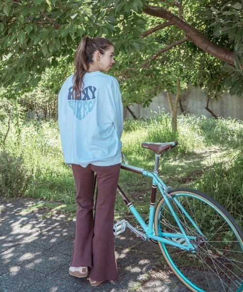 ROXY(ロキシー)の「ROXY SURF CLUB/ロキシーミニ裏毛バックプリントロングスリーブカットソー(Tシャツ/カットソー・レディース・ナチュラル/ブラック/ホワイト/ネイビー・LARGE/MEDIUM/SMALL)」の20枚目の写真