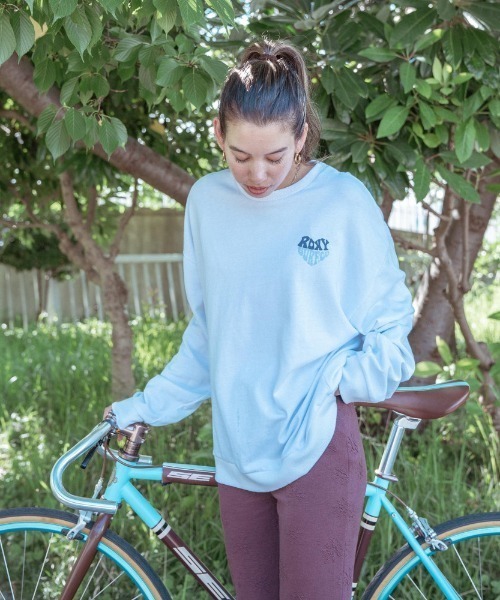 ROXY(ロキシー)の「ROXY SURF CLUB/ロキシーミニ裏毛バックプリントロングスリーブカットソー(Tシャツ/カットソー・レディース・ナチュラル/ブラック/ホワイト/ネイビー・LARGE/MEDIUM/SMALL)」の22枚目の写真