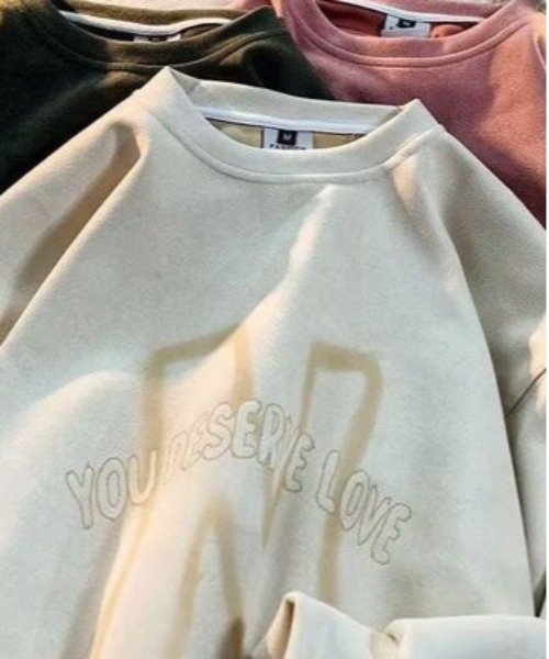 Burner(バーナー)の「【BURNER Recommend Select】スウェット / ラウンドネック / カジュアル oku-tops-732599213089-26 U(スウェット・メンズ・アイボリー/グレー/カーキ/ベージュ・XL/M/L)」の9枚目の写真
