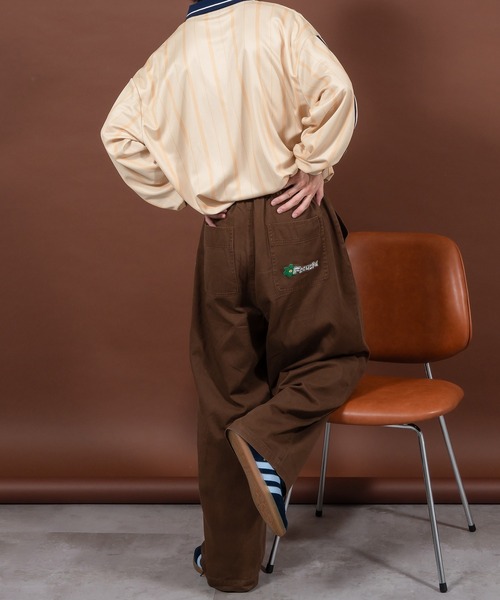 Perushu（ペルーシュ）の「サッカーデザインゲームシャツ（Tシャツ/カットソー・メンズ・ネイビー/ベージュ・LARGE/MEDIUM）」の14枚目の写真