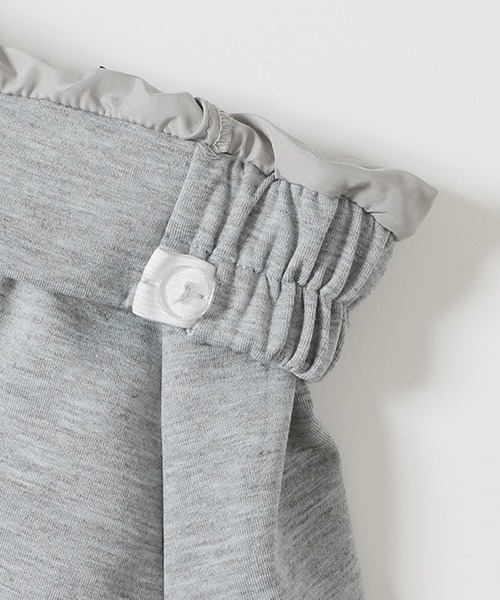 LOVETOXIC(ラブトキシック)の「ダンボールタックフレアスカパン(スカート・キッズ・オフホワイト/トップグレー/ブラック・S/L/M)」の6枚目の写真