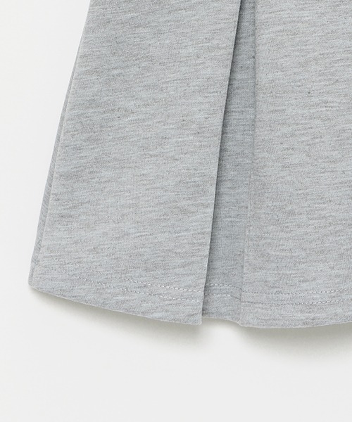 LOVETOXIC(ラブトキシック)の「ダンボールタックフレアスカパン(スカート・キッズ・オフホワイト/トップグレー/ブラック・S/L/M)」の8枚目の写真