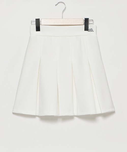 LOVETOXIC(ラブトキシック)の「ダンボールタックフレアスカパン(スカート・キッズ・オフホワイト/トップグレー/ブラック・S/L/M)」の16枚目の写真