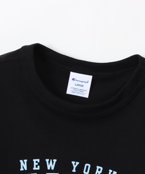 Champion(チャンピオン)の「【Champion/チャンピオン】メンズ ベーシック ロングスリーブTシャツ(Tシャツ/カットソー・メンズ・ネイビー/ホワイト/ブラウン系/ブラック/グレー・LARGE/X-LARGE/MEDIUM/SMALL)」の12枚目の写真
