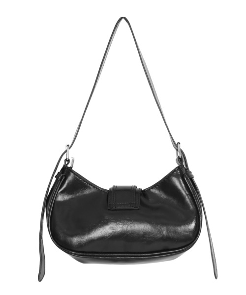 Figments（フィグメンツ）の「合皮ベルトショルダーバッグ（ショルダーバッグ・レディース・ブラック・FREE）」の6枚目の写真