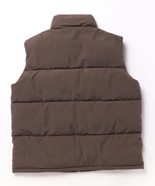 SPINNS（スピンズ）の「【M，L2サイズ展開◎ユニセックスで着用可能】スタンドカラーフェイクダウンベスト（ダウンベスト・メンズ・ブラック/ホワイト/シルバーグレー/ブラウン・M/L）」の5枚目の写真