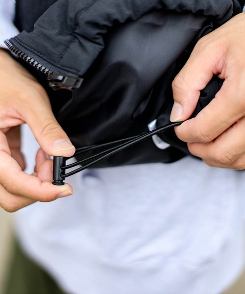 SPINNS（スピンズ）の「【M，L2サイズ展開◎ユニセックスで着用可能】スタンドカラーフェイクダウンベスト（ダウンベスト・メンズ・ブラック/ホワイト/シルバーグレー/ブラウン・M/L）」の18枚目の写真