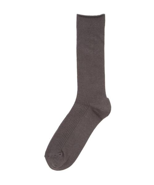MARCOMONDE（マルコモンド）の「MARCOMONDE（マルコモンド）＠ new cotton ribbed socks（ソックス/靴下・メンズ・ホワイト/チャコールグレー/オレンジ/ラベンダー・F）」の11枚目の写真