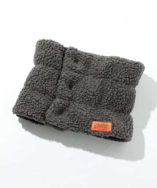 UNIVERSAL OVERALL（ユニバーサルオーバーオール）の「【UNIVERSAL OVERALL】ボアネックウォーマー ※YMY（ネックウォーマー/スヌード・メンズ・グレー/ブラウン/ブラック/ベージュ・FREE）」の13枚目の写真