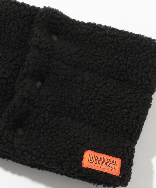 UNIVERSAL OVERALL（ユニバーサルオーバーオール）の「【UNIVERSAL OVERALL】ボアネックウォーマー ※YMY（ネックウォーマー/スヌード・メンズ・グレー/ブラウン/ブラック/ベージュ・FREE）」の12枚目の写真