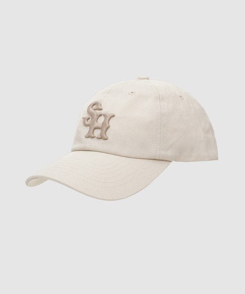 SUGARHILL(シュガーヒル)の「LOGO BASEBALL CAP(キャップ・メンズ・ブラック/ネイビー/アイボリー・0)」の1枚目の写真