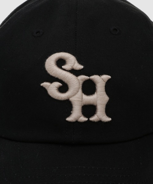 SUGARHILL(シュガーヒル)の「LOGO BASEBALL CAP(キャップ・メンズ・ブラック/ネイビー/アイボリー・0)」の6枚目の写真