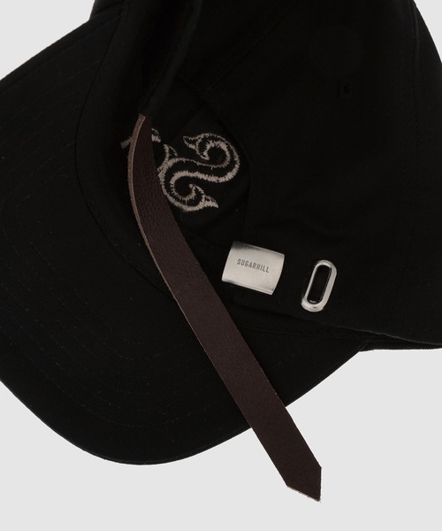 SUGARHILL(シュガーヒル)の「LOGO BASEBALL CAP(キャップ・メンズ・ブラック/ネイビー/アイボリー・0)」の4枚目の写真