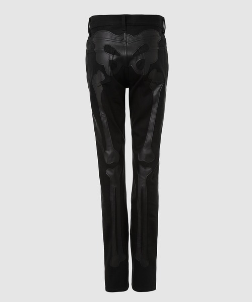 TAKAHIROMIYASHITATheSoloIst.（タカヒロミヤシタザソロイスト）の「stretch skinny jean.(bone)（デニムパンツ・メンズ・ブラック×ブラック/ブラック×ホワイト・48/46）」の4枚目の写真
