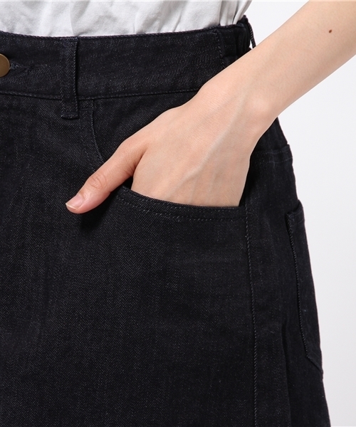 OUTLET（アウトレット）の「【who's who Chico】デニムフレアキュロット（その他パンツ・レディース・ホワイト/ブルー/ネイビー・FREE）」の10枚目の写真