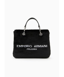EMPORIO ARMANI | 【エンポリオ アルマーニ】MyEA ショッパー ファーエフェクトファブリック製 スモール(ハンドバッグ)