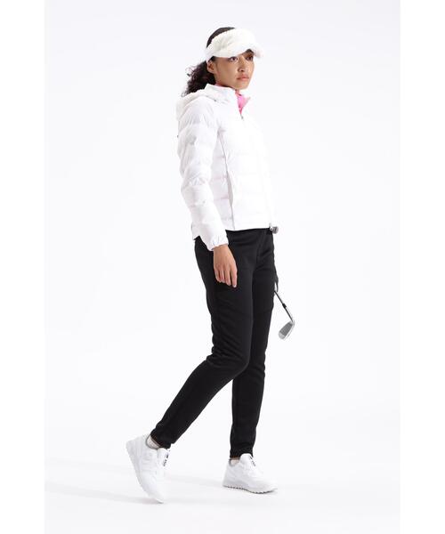 New Balance Golf(ニューバランスゴルフ)の「【new balance golf】インレイ裏起毛 スウェット テーパード ジョガーパンツ (WOMENS SPORT)(スウェットパンツ・レディース・ブラック/グレー/ブラウン・MEDIUM/SMALL/LARGE/X-SMALL)」の7枚目の写真
