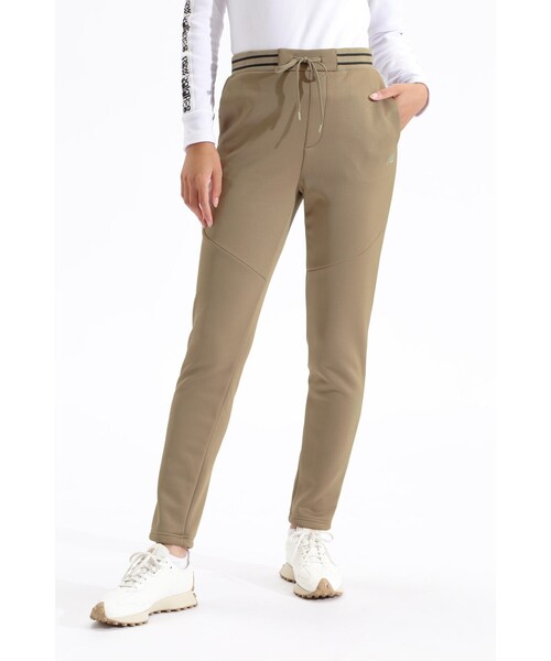 New Balance Golf(ニューバランスゴルフ)の「【new balance golf】インレイ裏起毛 スウェット テーパード ジョガーパンツ (WOMENS SPORT)(スウェットパンツ・レディース・ブラック/グレー/ブラウン・MEDIUM/SMALL/LARGE/X-SMALL)」の3枚目の写真