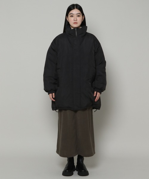 3.3 Field Trip （3.3フィールドトリップ）の「3.3 Field Trip／スタンドカラージャケット 2964184（ダウンジャケット/コート・レディース・カーキ/ブラック・MEDIUM/LARGE）」の22枚目の写真
