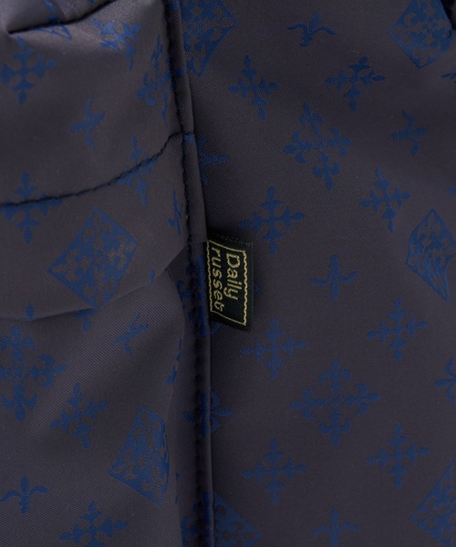 Daily russet（デイリー ラシット）の「【撥水】ナイロンジャガードリュックサック（バックパック/リュック・レディース・グレイッシュベージュ/カーキ/ダークブラウン/チャコールグレー・FREE）」の13枚目の写真