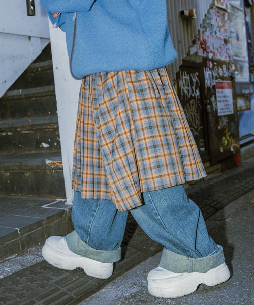 PBLIM（ページボーイリム）の「PBLIM/マンマルココラボマキスカート（スカート・レディース・レッド系その他/オレンジ系その他・FREE）」の16枚目の写真