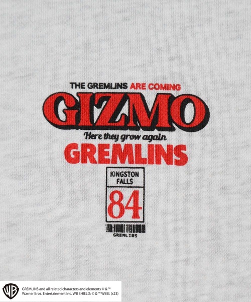 Salong hameu(サロン ハミュー)の「Gremlins(グレムリン)GIZMOギズモ ヴィンテージ風キャラクターフォトプリントスウェットパーカー トップス メンズ レディース/プルオーバーフーディー(パーカー・レディース・スミクロ/ブルー/アッシュグレー・M/LL/L)」の13枚目の写真