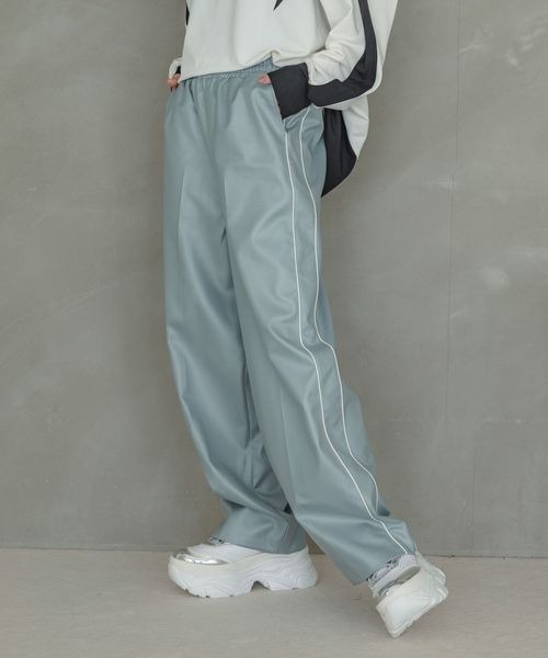 JEANASIS（ジーナシス）の「グロッシーラインパンツ/991924（その他