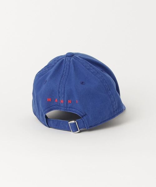 MARNI(マルニ)の「MARNI(マルニ)Kids & Junior ブランドロゴキャップ帽子(キャップ・キッズ・イエロー/ブルー/カーキ・Ⅱ/Ⅲ)」の4枚目の写真